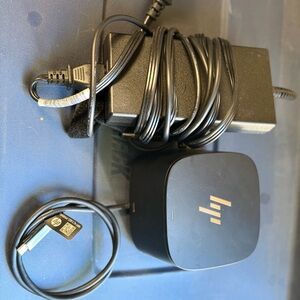 HP Black Power Adapter and Cable Set